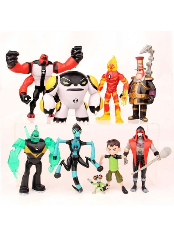 Ben 10 - Protector of Earth Action Figures Toys pvc 5-12cm 9pcs