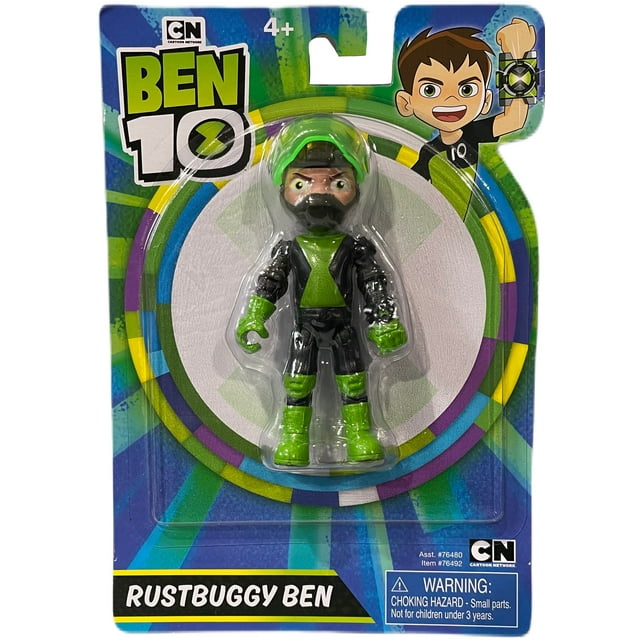 Ben 10 Rustbuggy Ben Cartoon Network 5” Action Figure