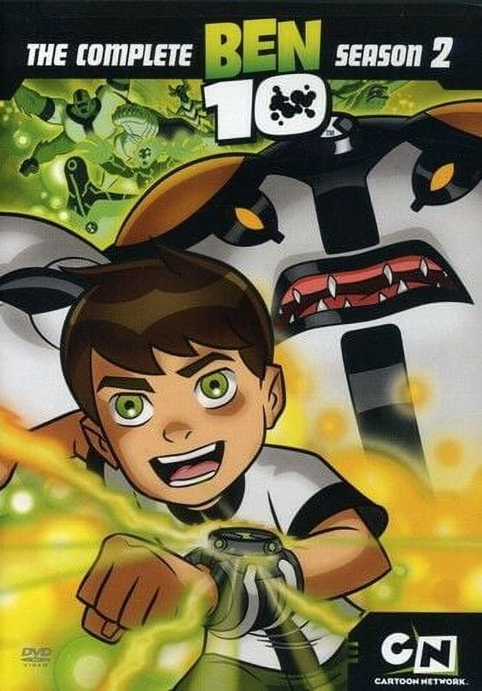 DVD/BLU-RAY COMPACTADO BEN 10 CLÁSSICO 1.2.3.4 TEMPORADA (20DVDS