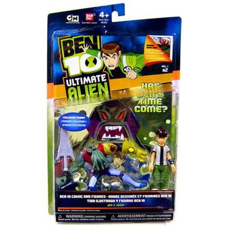 Ben 10 Ultimate Alien Ben Tennyson Vilgax Exclusive 4 Action Figure 2-Pack