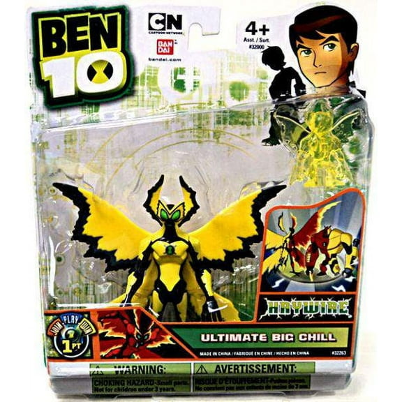 Ben 10 Ultimate Alien Big Chill Ultimate Haywire Action Figure