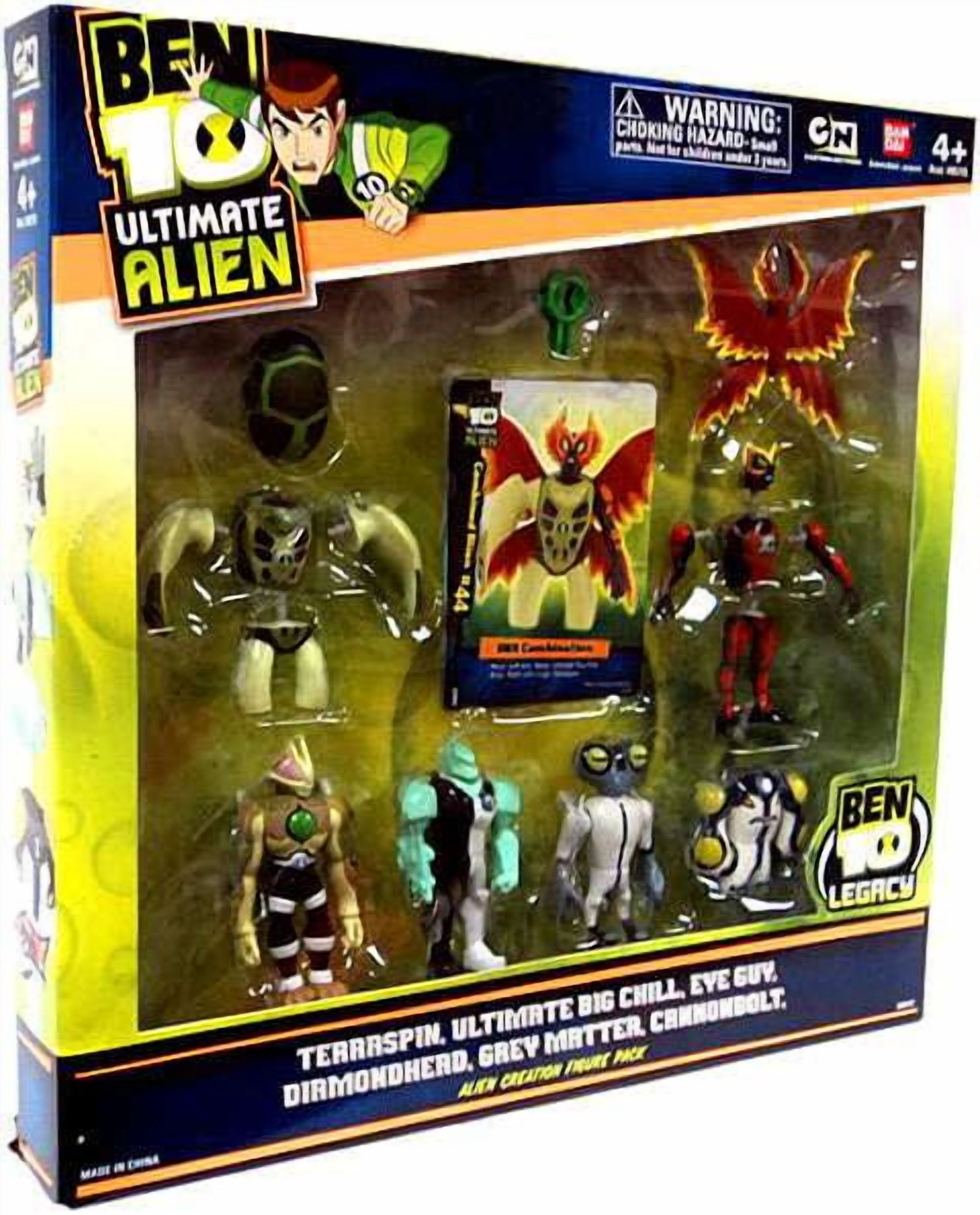 Ben 10 Ultimate Alien Creation Chamber Action Figure Set