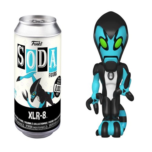 Ben 10 Vinyl Soda XLR-8 Limited Edition Figure - Walmart.com