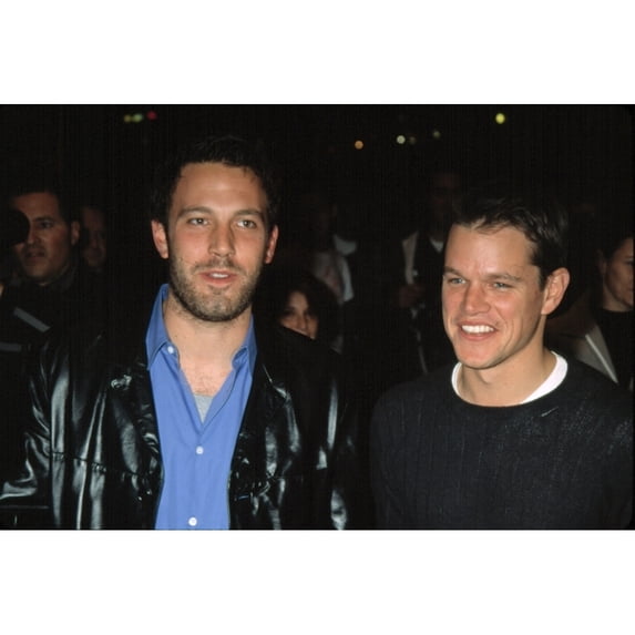 Ben Affleck And Matt Damon At Premiere Of Project Greenlight Ny 11272001 By Cj Contino Celebrity