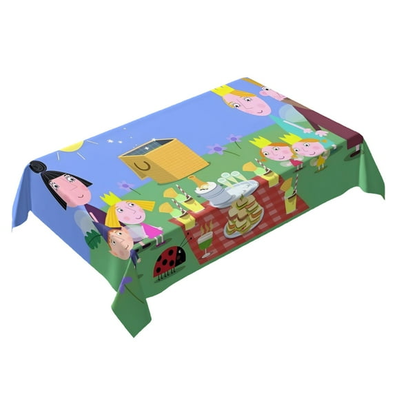 Ben And Holly Themed Square Tablecloth 54 * 72 Inches Durable Stylish