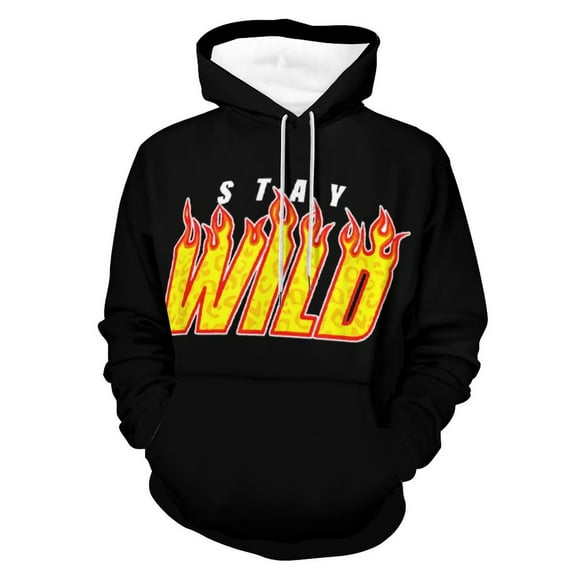 Ben Azelart Stay Wild Hoodie Unisex 3d Novelty Hoodies Graphic Hoodies Pullover Sweatshirts For Men Women Teen S