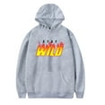 thumbnail image 1 of Ben Azelart Stay Wild Hoodie Women Men Long Sleeve Hooded Sweatshirt Casual Streetwear Pullover Clothes, 1 of 2
