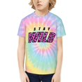 thumbnail image 1 of Ben Azelart Stay Wild Kids T-Shirt 3d Printed Graphic T-Shirts Boys And Girls Short Sleeve Shirts For Youth Kids X-Small, 1 of 7