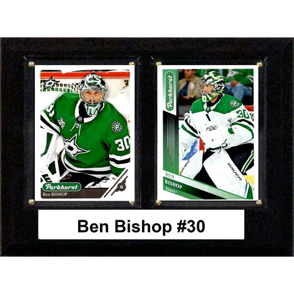 Ben Bishop Dallas Stars 6'' x 8'' Plaque