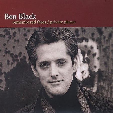 Ben Black - Remembered Faces - Vocal Jazz - CD