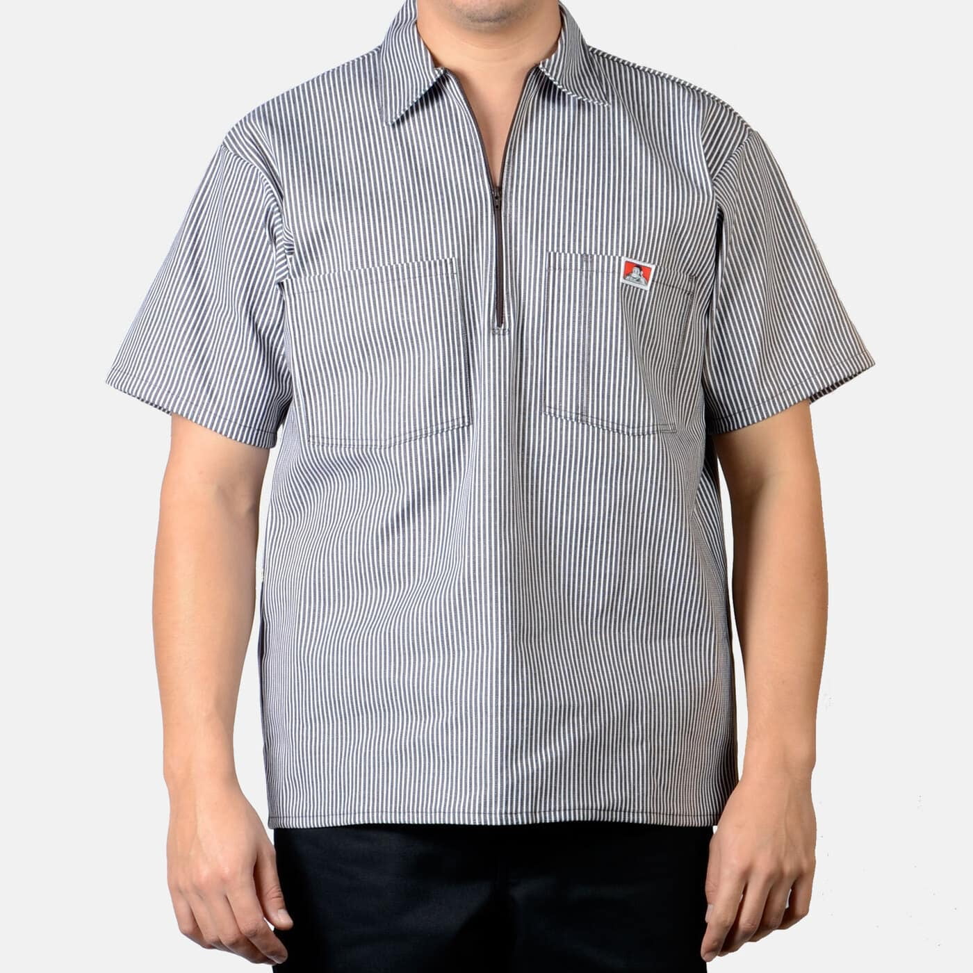 Ben-Davis-1-2-Zip-Striped-