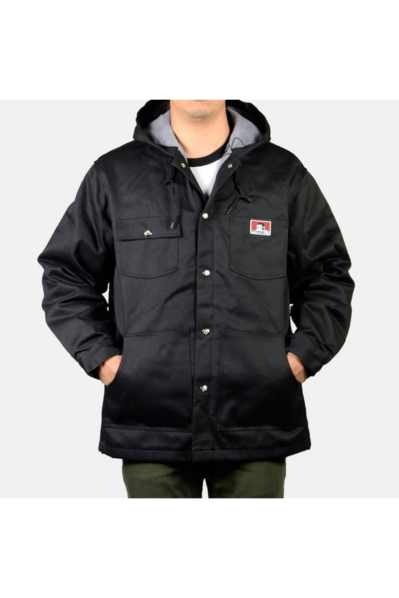 Hooded Jacket, Front Snap