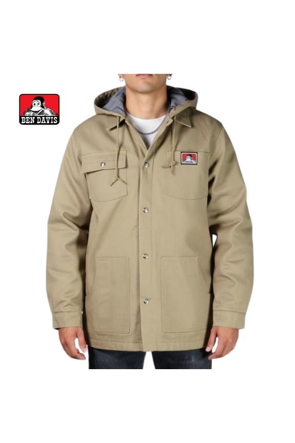 Front Snap Jacket with Hoodie