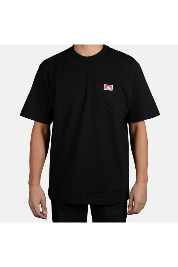 Men's Classic Label Heavy Duty Short Sleeve Pocket Tee 914-3XL