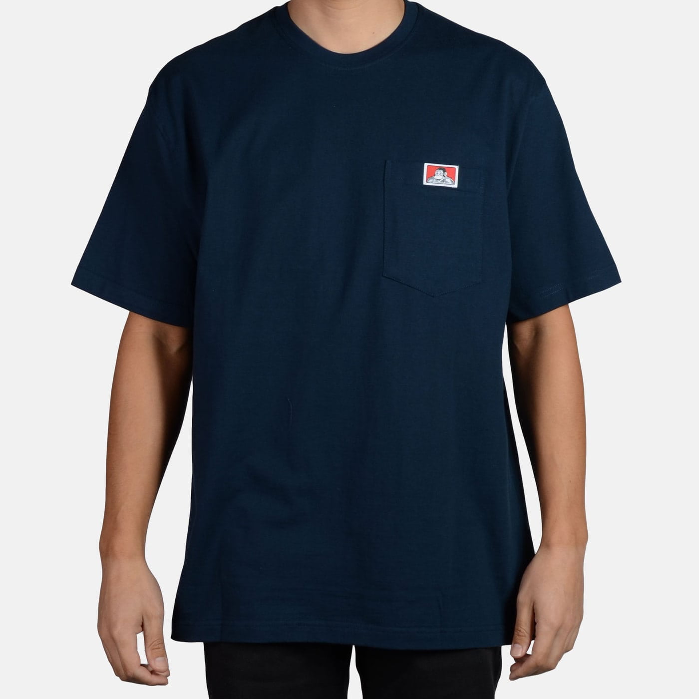 Ben Davis Men's Classic Label Heavy Duty Short Sleeve Pocket Tee