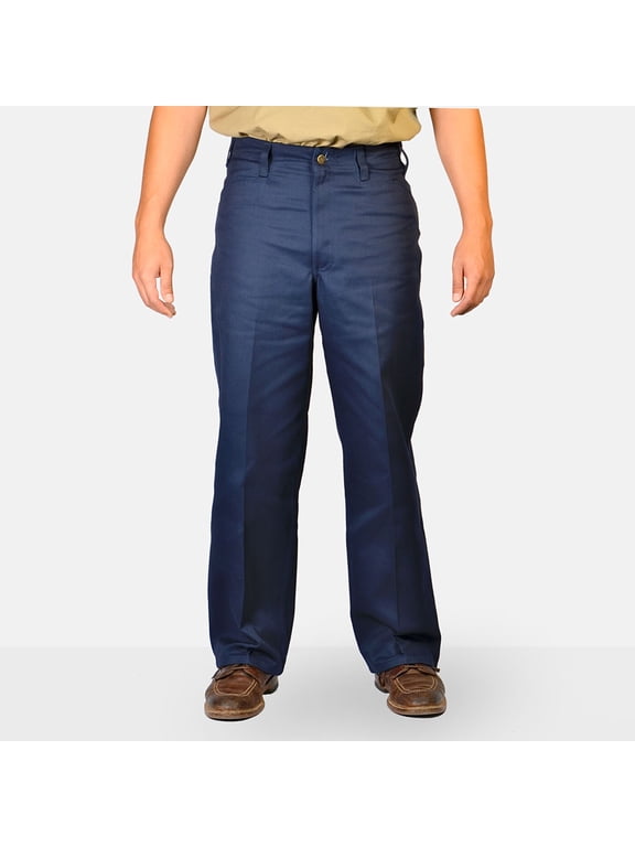 Men's Classic Original Ben's 50/50 Blend Twill Work Pants Navy