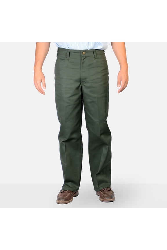 Men's Classic Original Ben's 50/50 Blend Twill Work Pants Olive