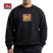 Ben Davis Mens Gorilla Logo Crew Neck Pullover Sweatshirt
