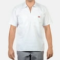 thumbnail image 1 of Ben Davis Men's Half-Zip Short Sleeve Collared Solid Work Shirt 121-M, 1 of 1