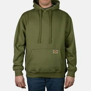 Ben Davis Men's Hoodie Drawstring Front Pocket Heavyweight Pullover Hoodie, Olive, M