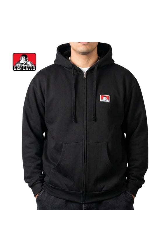 Men's Hooded Zip-Up Sweatshirt