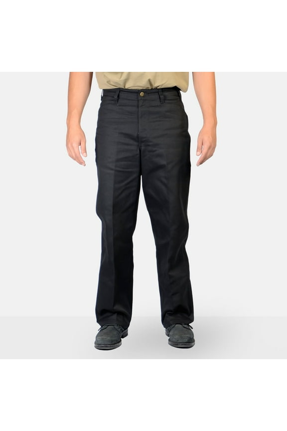 Men's Original Ben's Regular Twill Flat Front Work Pants 694-3230