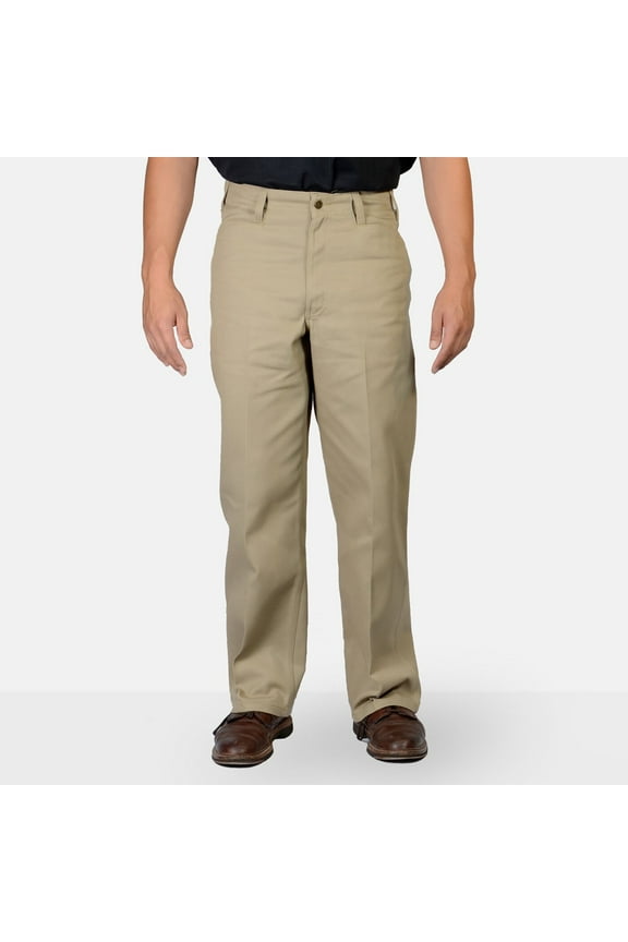Men's Original Ben's Regular Twill Flat Front Work Pants 695-2930