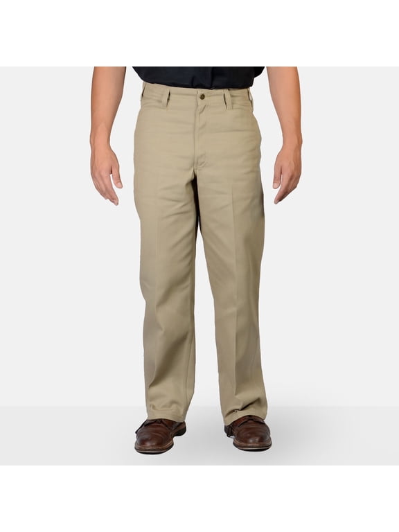 Men's Original Ben's Regular Twill Flat Front Work Pants 695-2932