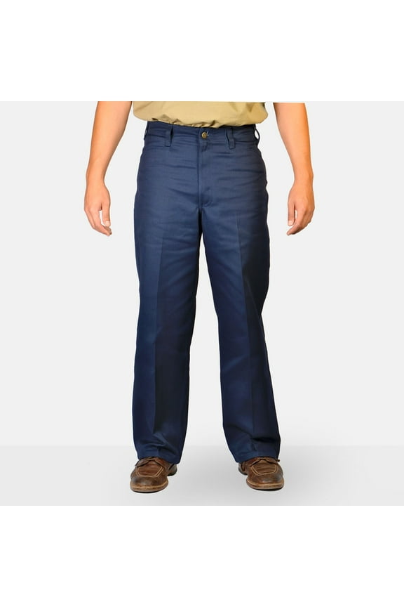 Men's Original Ben's Regular Twill Flat Front Work Pants 698-5432