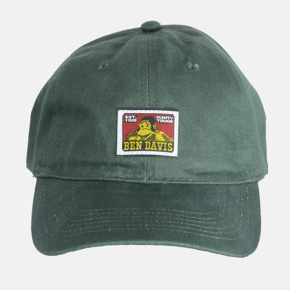 Ben Davis Unstructured Adjustable Strapback Logo Baseball Cap Dad Hat