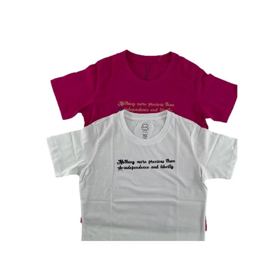 Ben Din Clothing 2Pack Nothing More Precious Short Sleeve Women T-Shirts