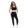 thumbnail image 1 of Ben Din Clothing 2Pcs Women Slim Fit Gym Jogger Pant and Bra Tracksuit Set, 1 of 7