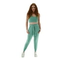 thumbnail image 1 of Ben Din Clothing 2Pcs Women Slim Fit Gym Jogger Pant and Bra Tracksuit Set, 1 of 7