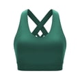 thumbnail image 1 of Ben Din Clothing Women's Cross Back Sports Bra, X-Large, 1 of 7