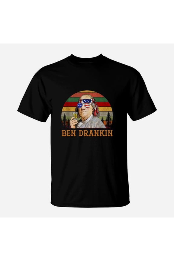 Ben Drankin Benjamin Franklin Independence Day TShirt