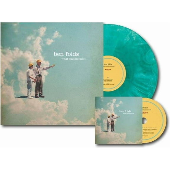 Ben Folds - What Matters Most (Color Vinyl + CD) - Music and Performance - VInyl