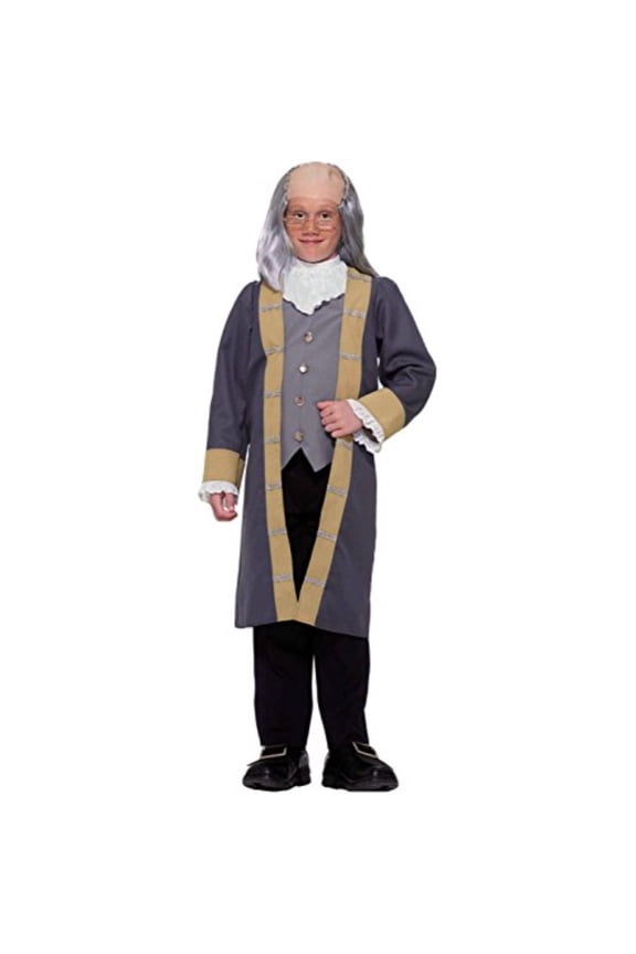 Ben Franklin Child Costume, Large