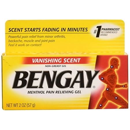 Ben Gay Vanish Scnt Size 2z Non-Greasy Vanishing Scent Pain Reliever Gel, (872432) By Bengay,USA
