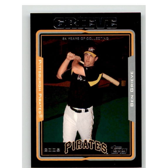 Ben Grieve Card 2005 Topps Black #594