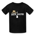 thumbnail image 1 of Ben Harper Guitar T-Shirts Black, 1 of 5