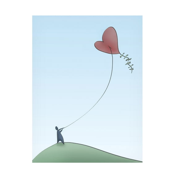 Ben Heine 'Dont Go To Far' Canvas Art