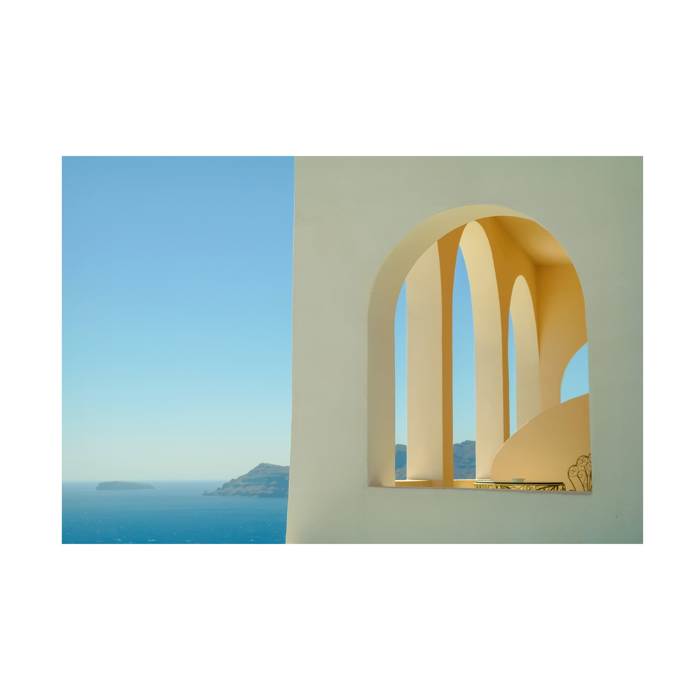 Ben Heine 'Greece 18' Canvas Art