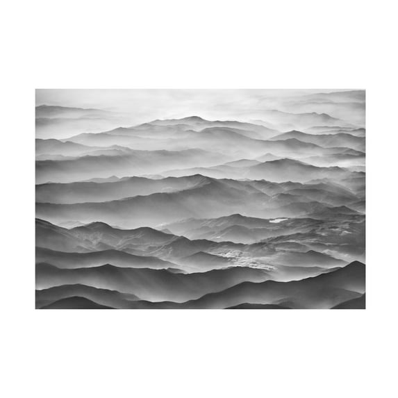 Ben Heine 'Ocean Mountains' Canvas Art