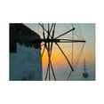 thumbnail image 1 of Ben Heine 'Sunset Mill 2' Canvas Art, 1 of 3