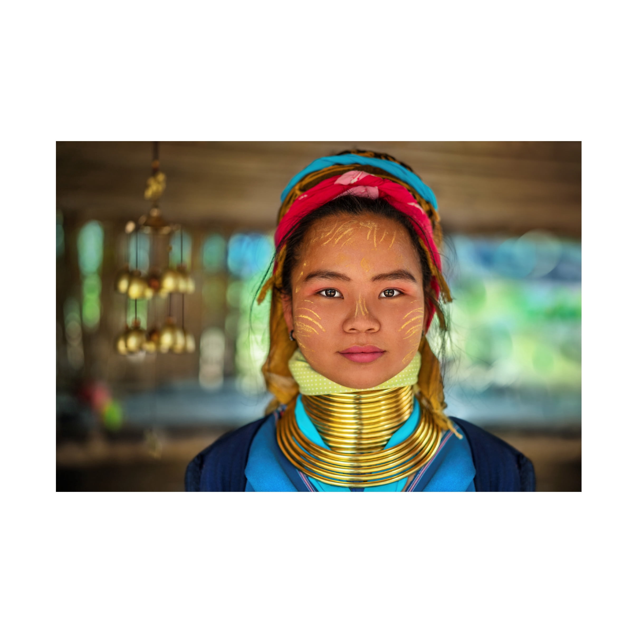 Ben Heine 'Young Padaung Woman Thailand 5' Canvas Art