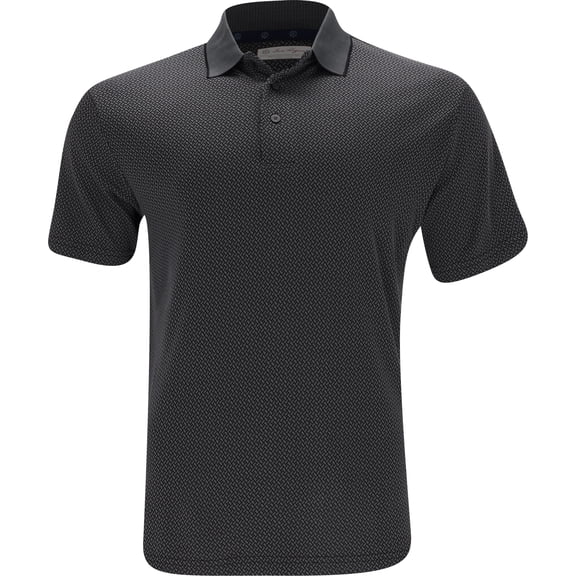 Ben Hogan 2 Tone Micro Geo Jacquard Caviar Shirt Men XL