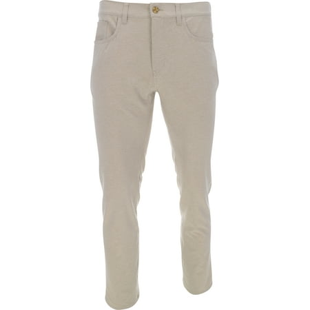 Ben Hogan 5 Pocket Performance Heather Khaki Heather Pants Men 30W x 30L