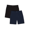 thumbnail image 1 of Ben Hogan Little Boys and Big Boys Active 7" Flat Front Golf Shorts, 2-Pack, Sizes 4-20, 1 of 8