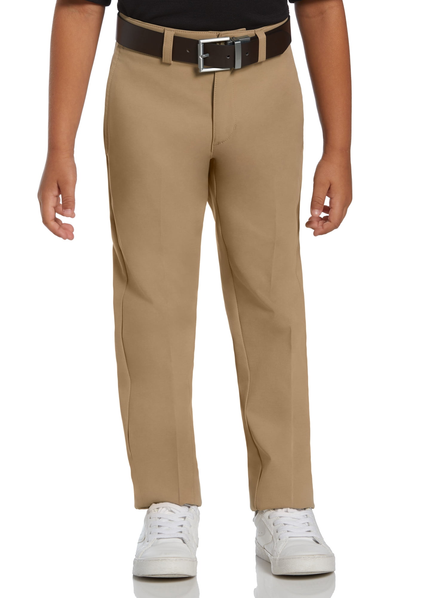 Ben Hogan Boys' Solid Golf Pants with Active Waistband, Sizes 4-20