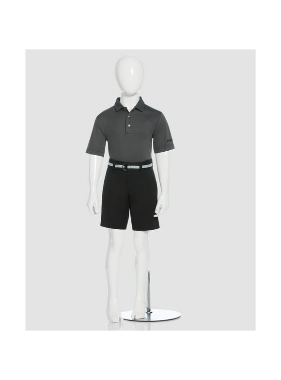 Ben Hogan Boys’ Twill Active Golf Shorts, 7” Inseam, Sizes 4-20